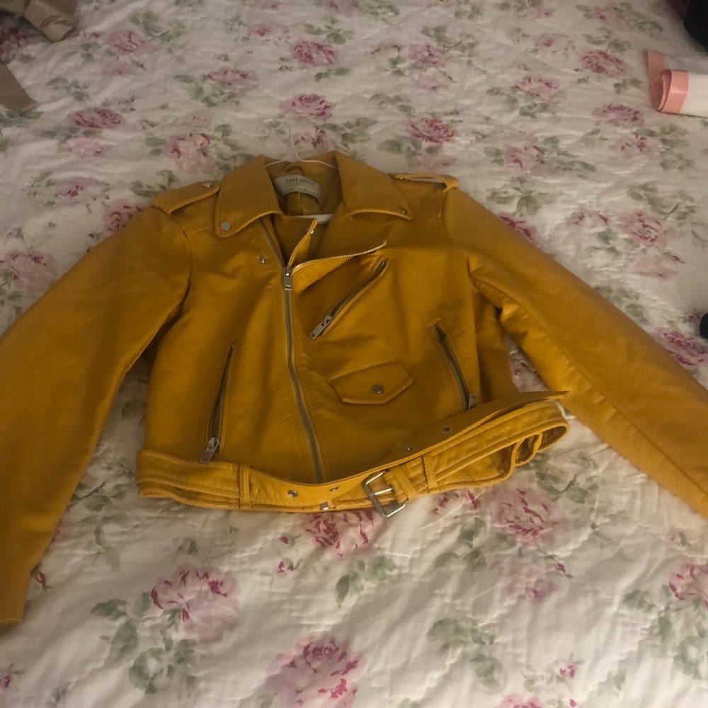 Leather jacket
